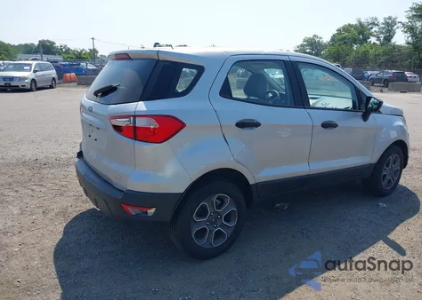2019 Ford Ecosport S из США, поврежденный, VIN MAJ3S2FE9KC309396